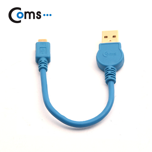 ABBG328 미니 케이블 USB to 마이크로B 케이블 블루
