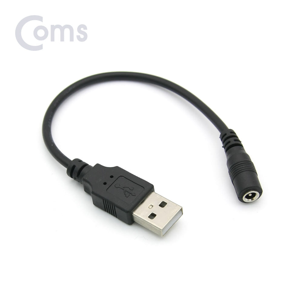 ABBB937 USB 전원 젠더 USB to DC 외경3.5 내경1.3 암