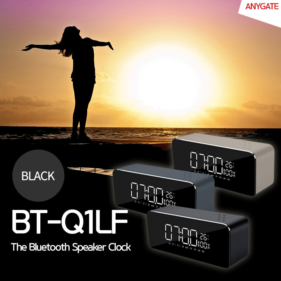 ABBT-Q1-BLACK 블루투스 스피커 BT-Q1 FM라디오 음악