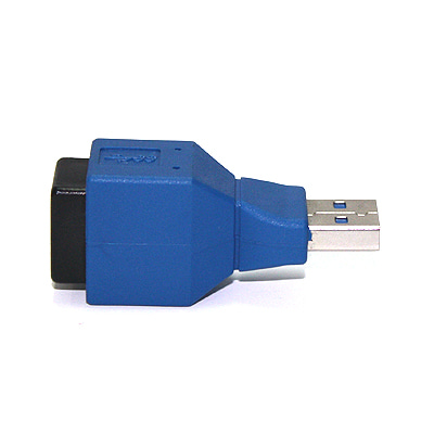 ABG3508 USB 3.0 젠더 A 숫 - B 암 변환 연결 연장 잭