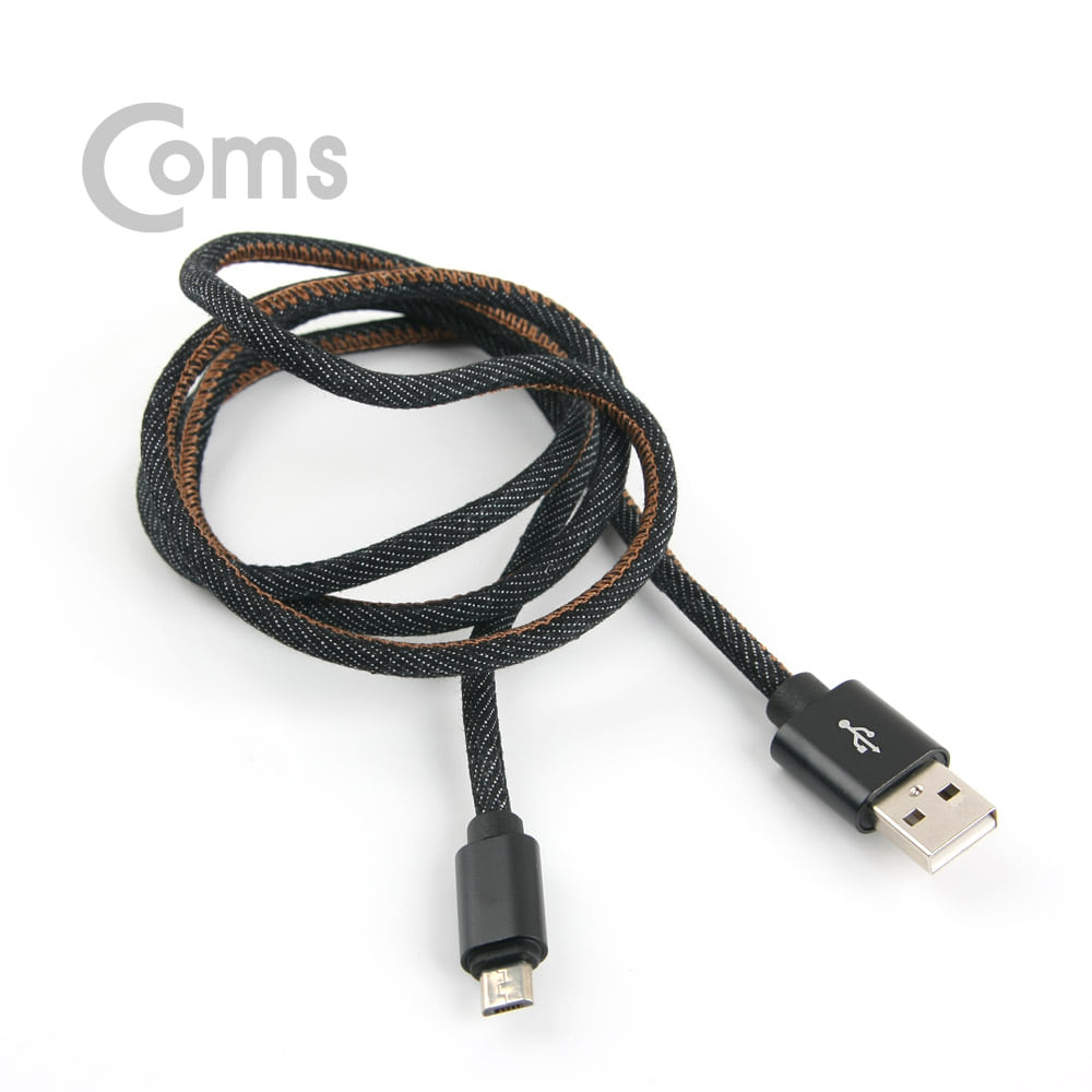 ABIE032 안드로이드 케이블 Micro 5핀 USB 충전 1M 선