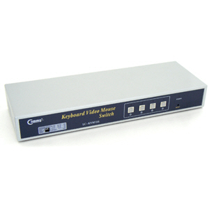 ABLC035 KVM 스위치 4대1 국내산 허브랙 설치 모니터